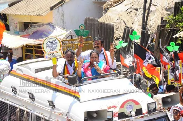 premalatha vijayakanth speech - Election campaign in Chennai